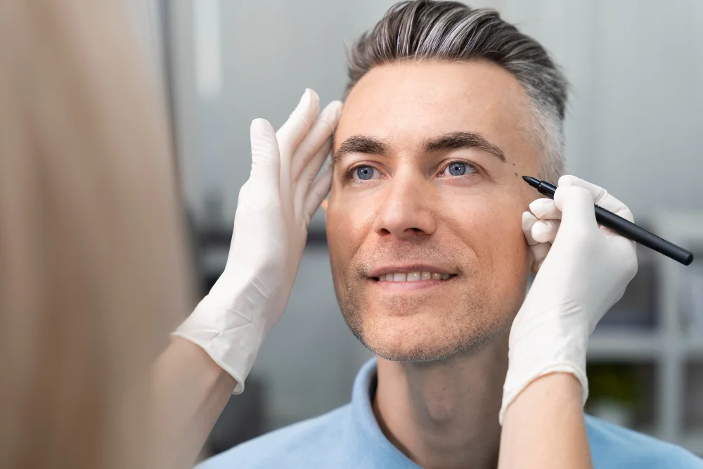 eyelid surgery men